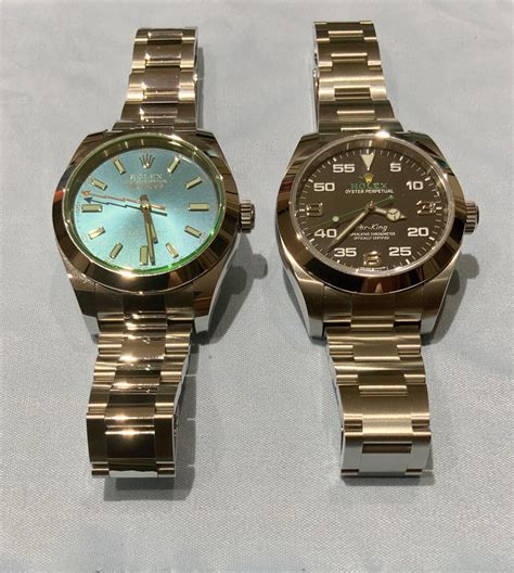 rolex air king 2016 vs milgauss|rolex milgauss review.